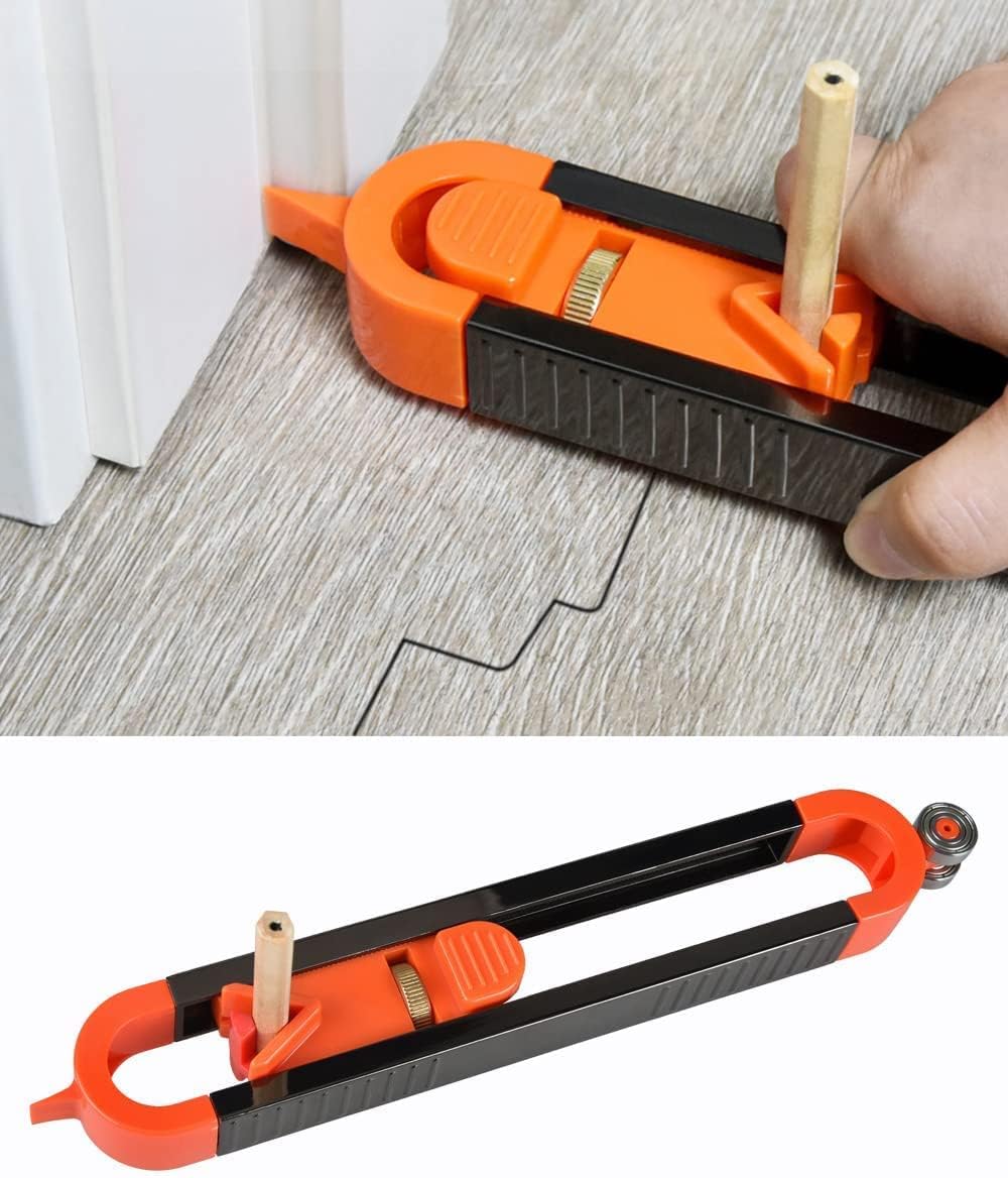 Woodworking Groove - Szablon do trasowania kształtów, precyzyjny kopiarka