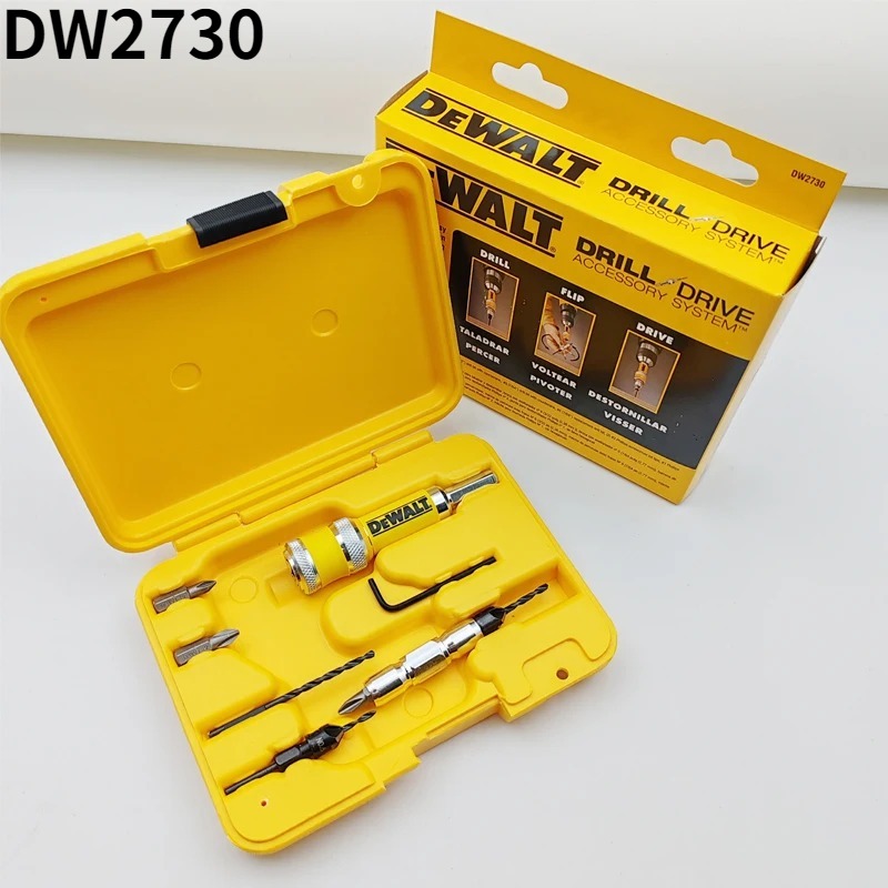 Woodworking Tool Stores - Oryginalny zestaw bitów/wkrętaków DEWALT DW2730 8-częściowy