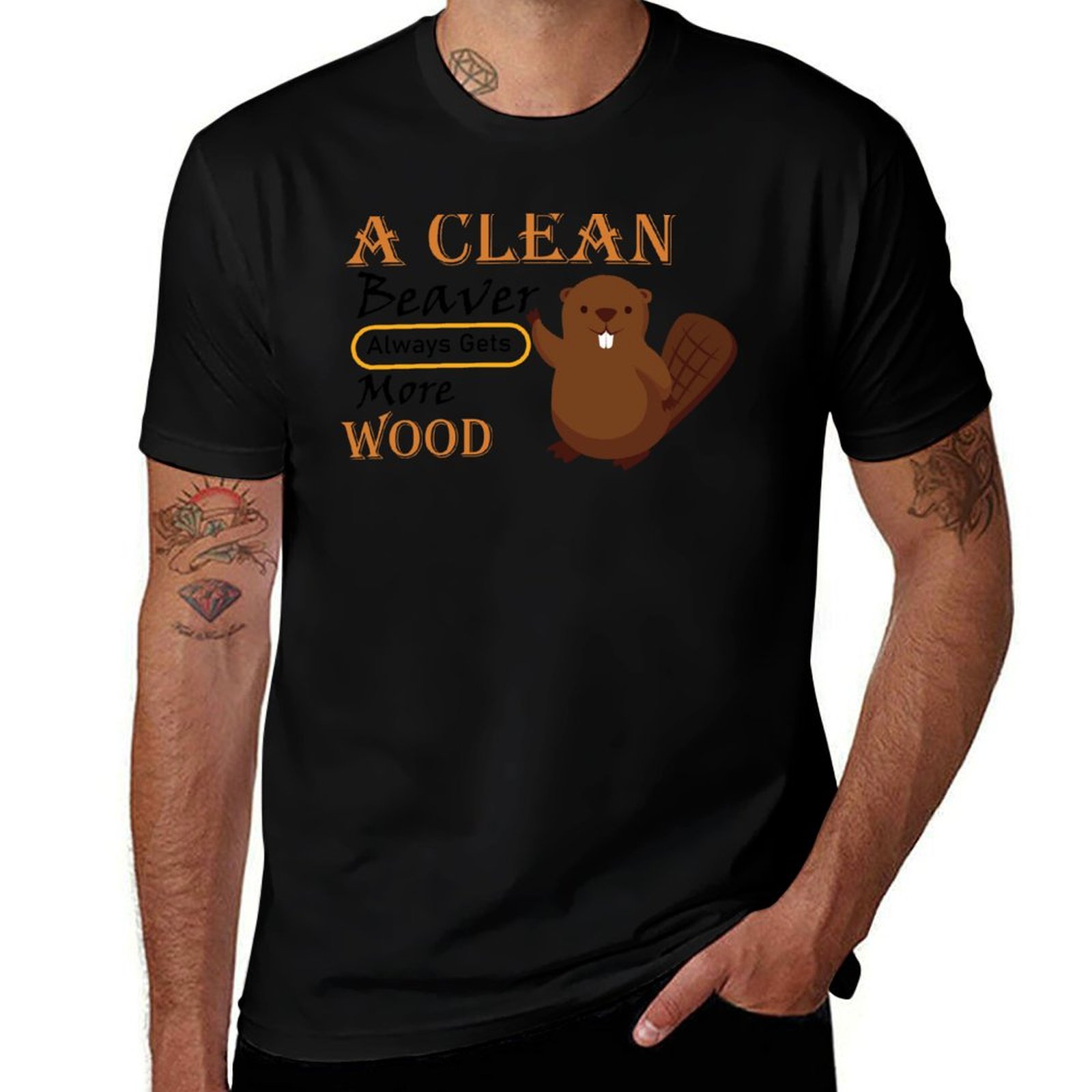 Woodworking Jokes - Zabawne, czysty bóbr zawsze zdobywa więcej
