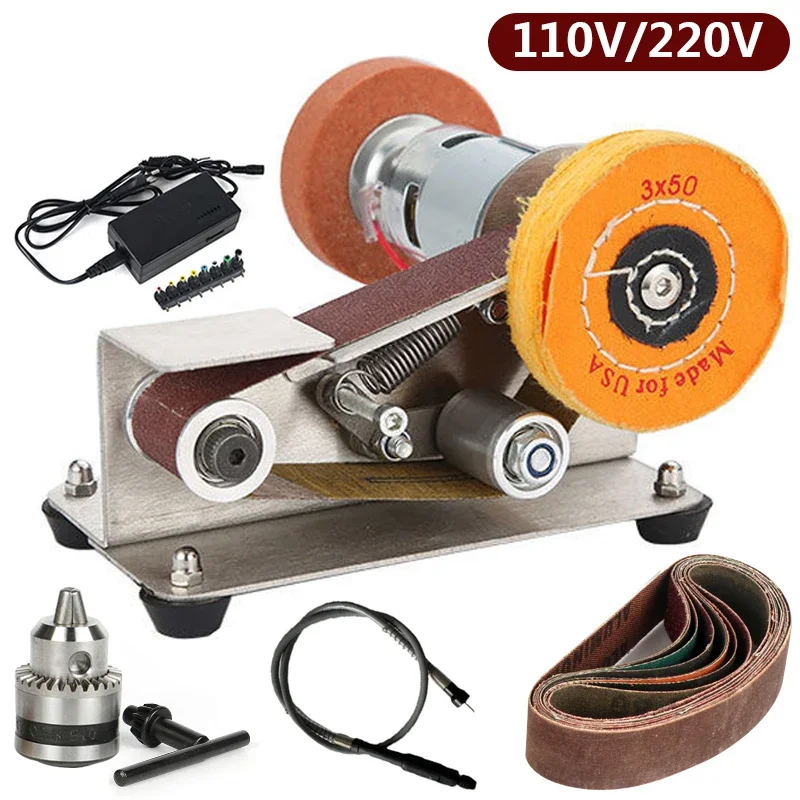 Woodworking Tool Stores - Wielofunkcyjna mini taśma szlifierska ze stali