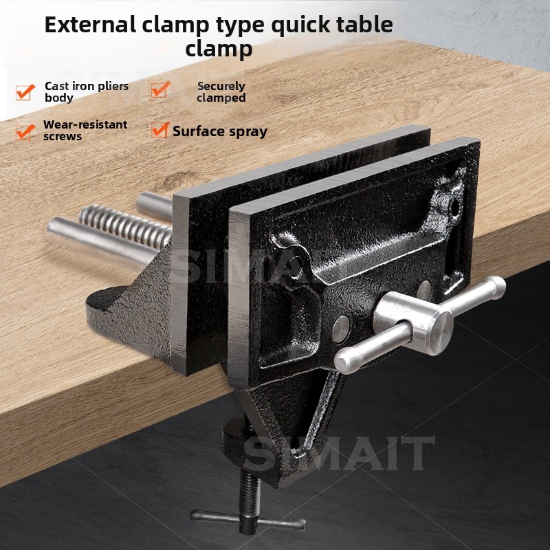 Woodworking Quick Release Vise - Szybkozaciskowy imadło stolarskie do stołu warsztatowego