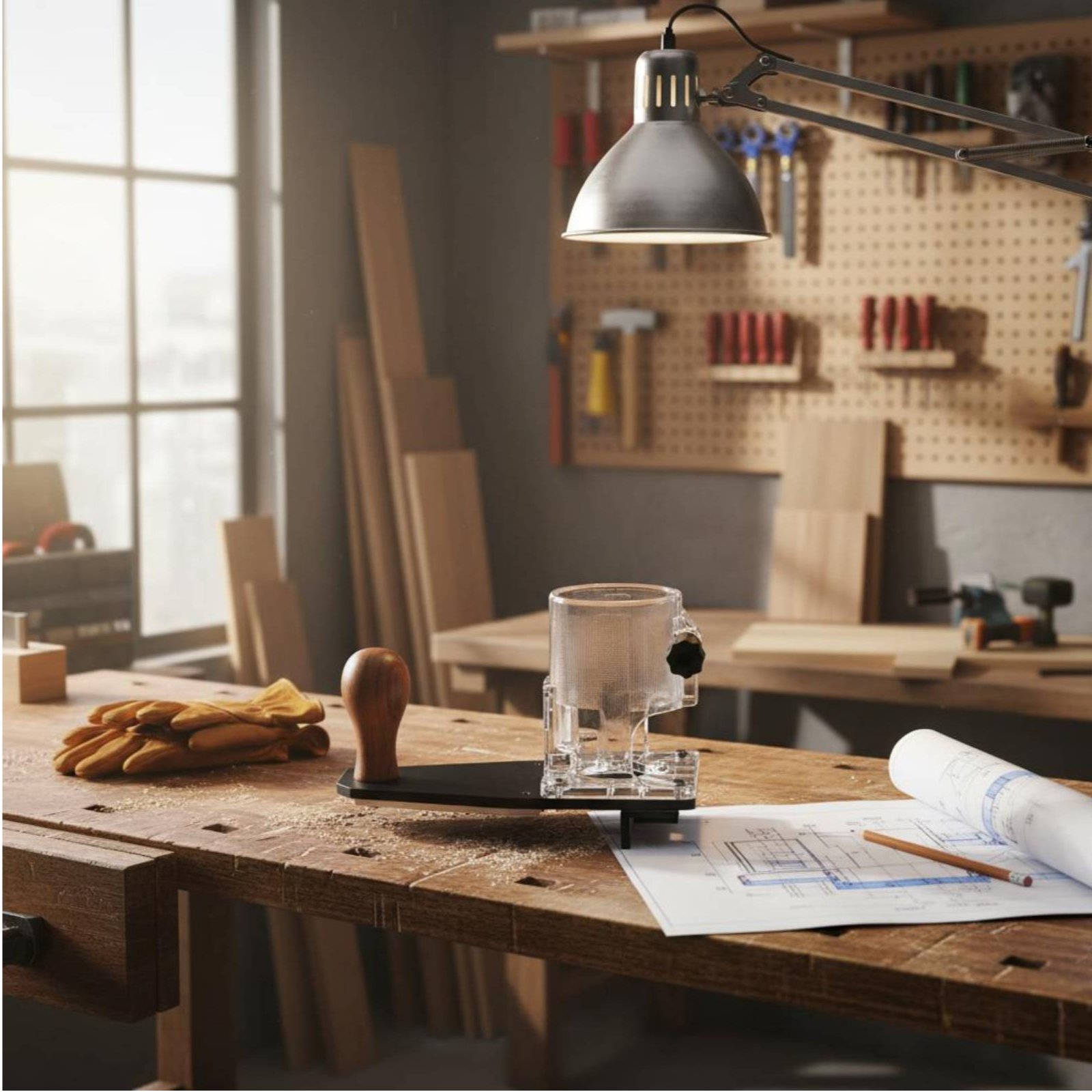 Woodworking Power Tools - Podstawa frezarki do obróbki krawędzi, trwała
