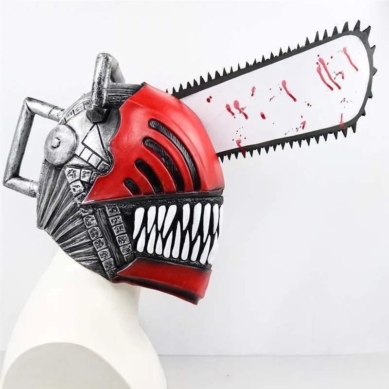 Woodworking Mask - Maska Chainsaw Man Pochita Kostium na