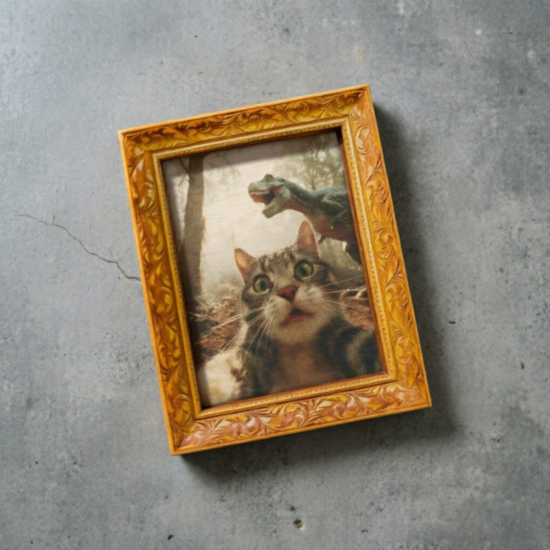 Woodworking Diy Projects - 8*6*1cm Drewniana Magnetyczna Naklejka Dekoracyjna do