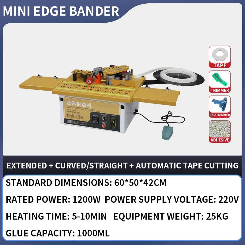 Okrągła klejarka krawędziowa D – Woodworking Edge recenzja i cena