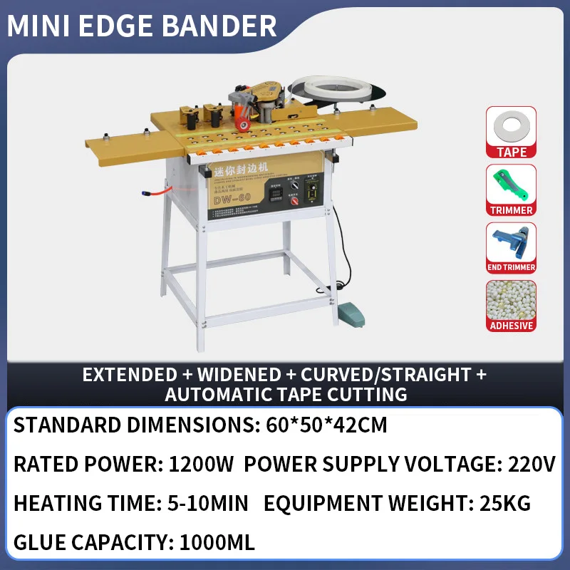Okrągła klejarka krawędziowa D – Woodworking Edge recenzja i cena