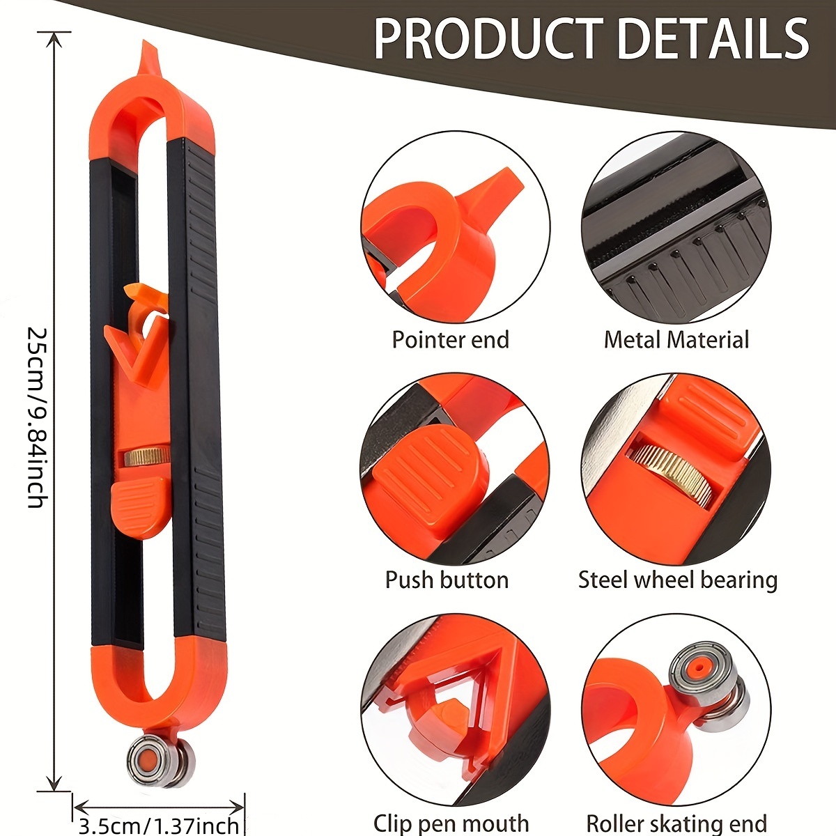 Szablon do trasowania kształtó – Woodworking Groove recenzja i cena