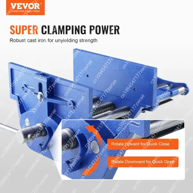 Imadło stolarskie żeliwne, wyt – Woodworking Quick Release Vise recenzja i cena