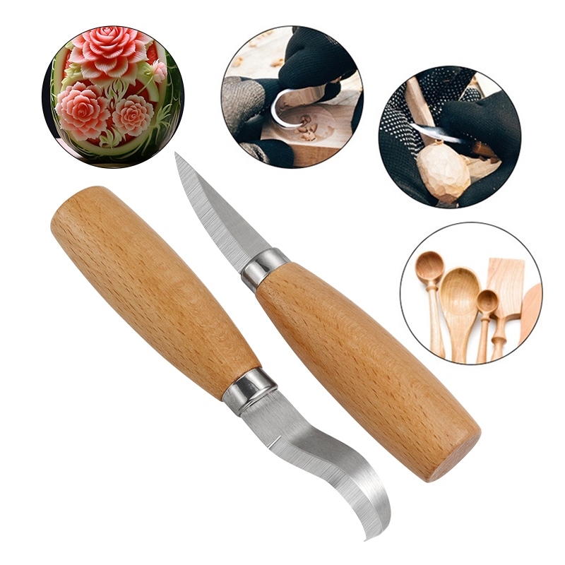 Nóż do rzeźbienia ze stali nie – Woodworking Groove recenzja i cena