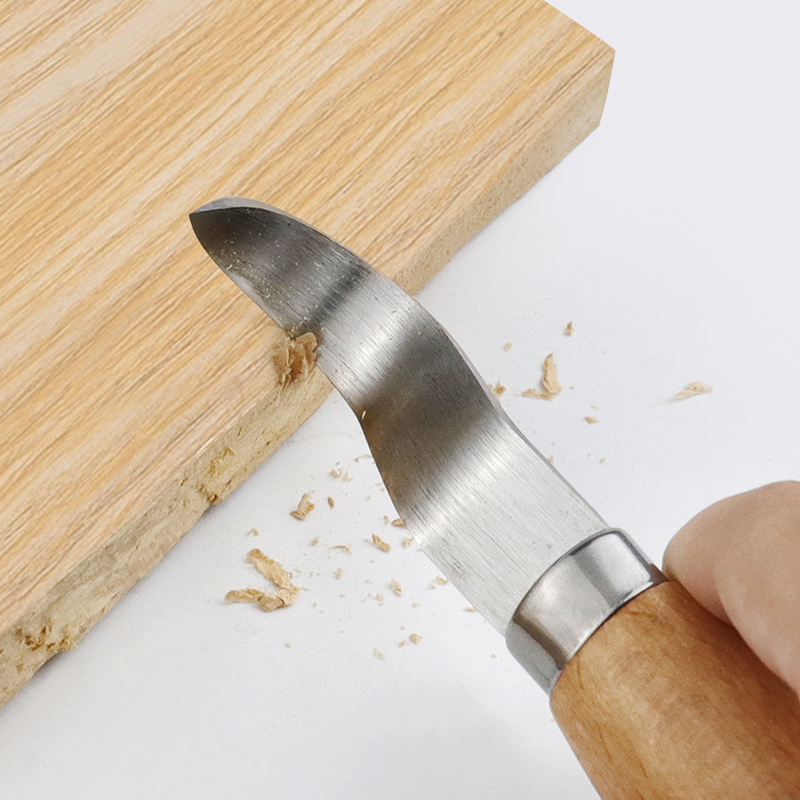 Nóż do rzeźbienia ze stali nie – Woodworking Groove recenzja i cena