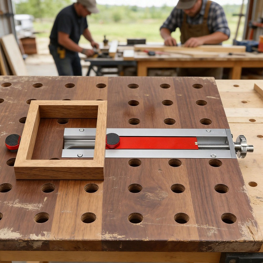 Imadło stołowe do obróbki drew – Woodworking Quick Release Vise recenzja i cena