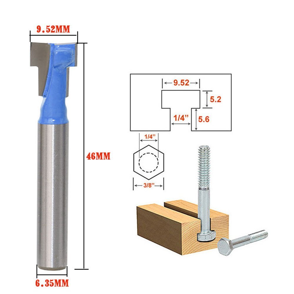 Frez trzpieniowy do rowków T A – Woodworking Power Tools recenzja i cena