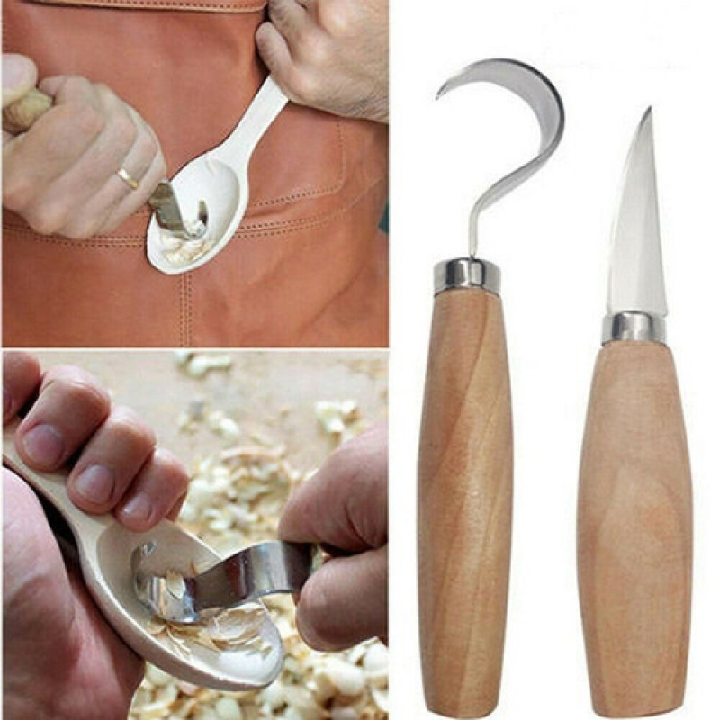 Nóż do rzeźbienia w drewnie, d – Woodworking Groove recenzja i cena