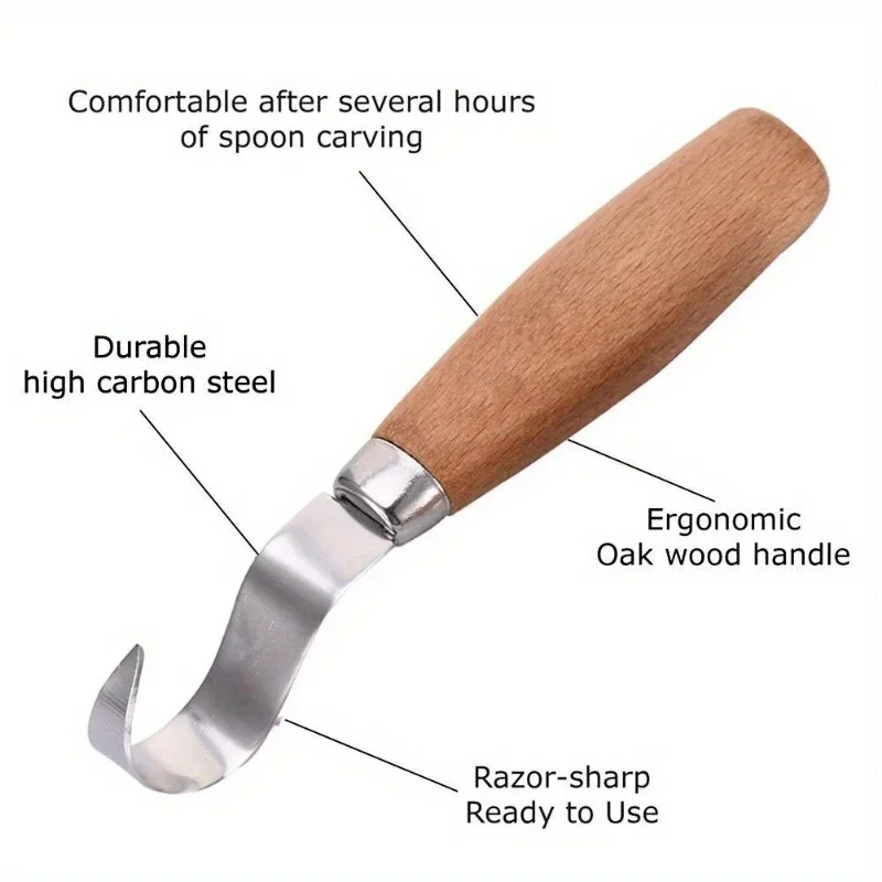Nóż do rzeźbienia w drewnie, d – Woodworking Groove recenzja i cena