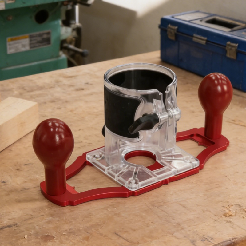 Podstawa frezarki z uchwytami  – Woodworking Groove recenzja i cena
