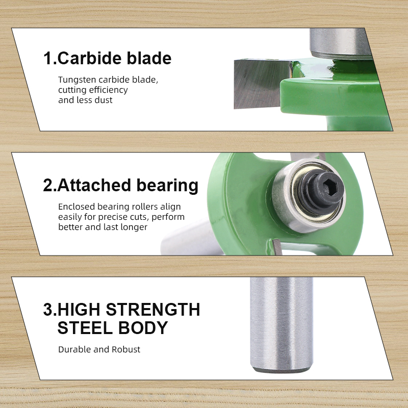 Frez trzpieniowy HAMPTON 8mm d – Woodworking Rabbet recenzja i cena
