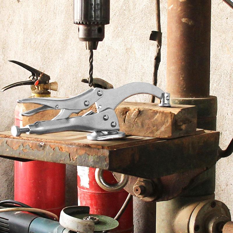 Zacisk blokujący do wiertarki  – Woodworking Quick Release Vise recenzja i cena