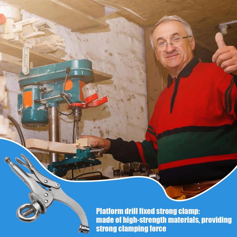 Zacisk blokujący do wiertarki  – Woodworking Quick Release Vise recenzja i cena