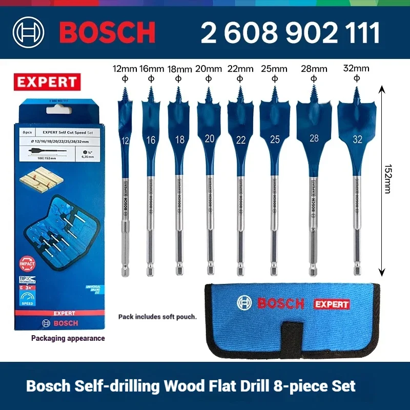 Zestaw wierteł Bosch EXPERT Se – Woodworking Groove recenzja i cena