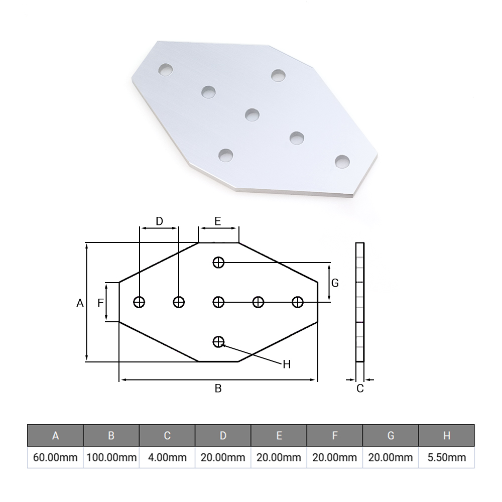 Płyta łącząca Openbuilds z 7 o – Woodworking Joint recenzja i cena